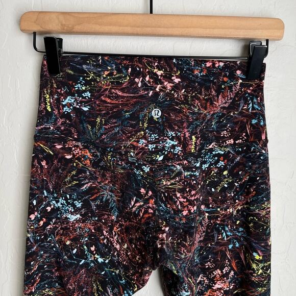 Lululemon align high rise leggings floral Foliage Overlay Multi 6 - Picture 5 of 10